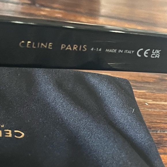 CELINE Triomphe 52mm oval sunglasses - Picture 4 of 8